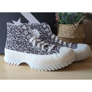 NIB Converse CTAS Desert Camo Lugged 2.0 Jacquard Platform High Top Shoes W9 M7